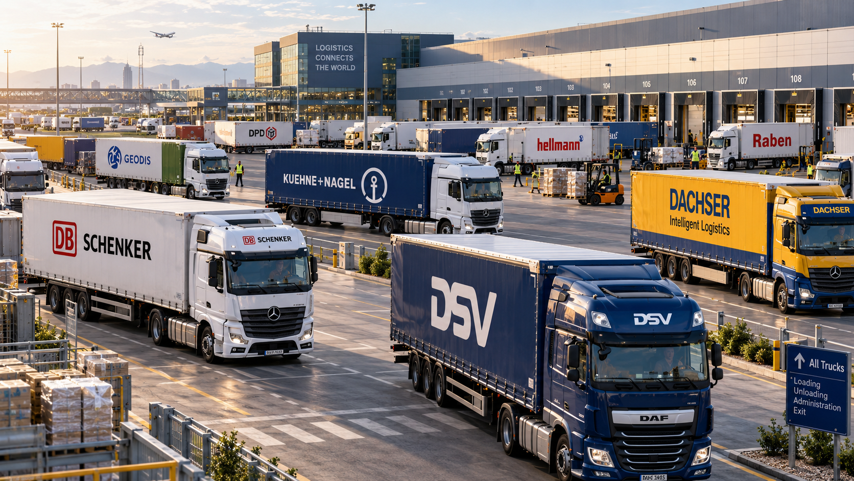 Appsely Spedition – internationales Logistikzentrum